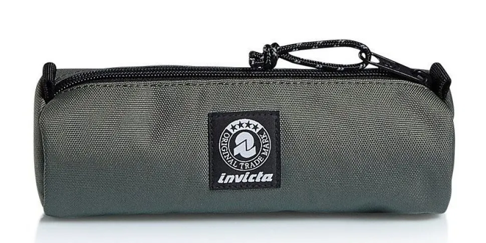 Shop Invicta Astuccio Nose Pencil Bag Dusty Olive DustyOlive