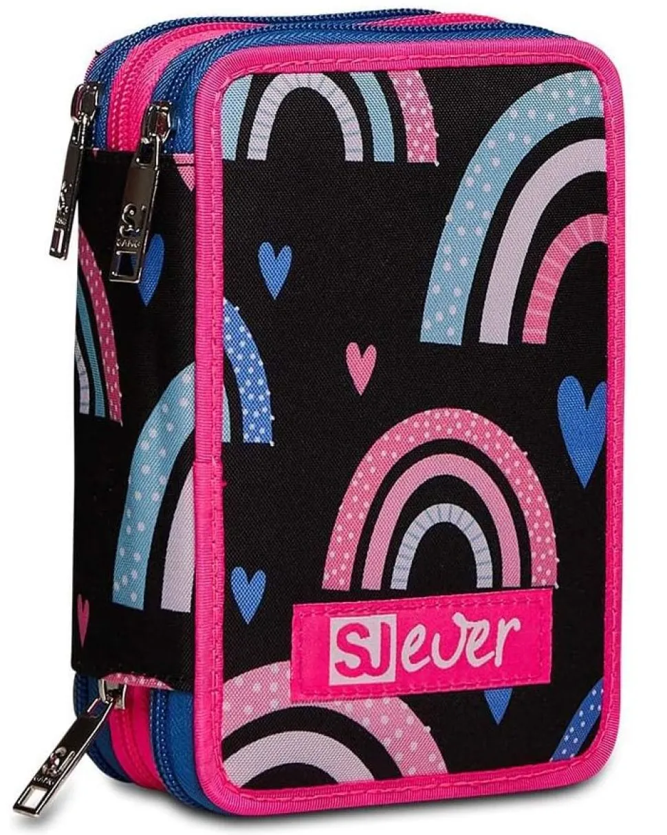 New Sj Gang Astuccio scuola 3 zip SJ Ever Wingly Girl WinglyGirl