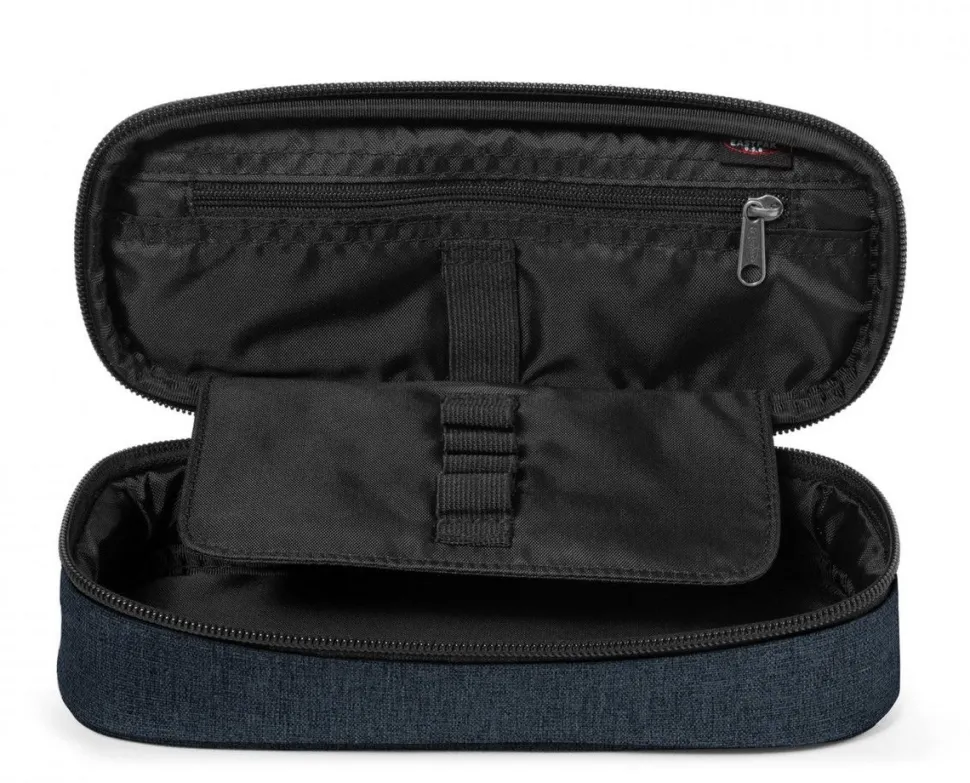 Shop Eastpak Astuccio scuola Oval Triple Denim TripleDenim