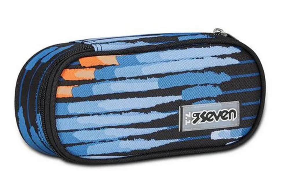 Best Seven Astuccio scuola Round Plus Freethink Boy Blue Deep BlueDeep