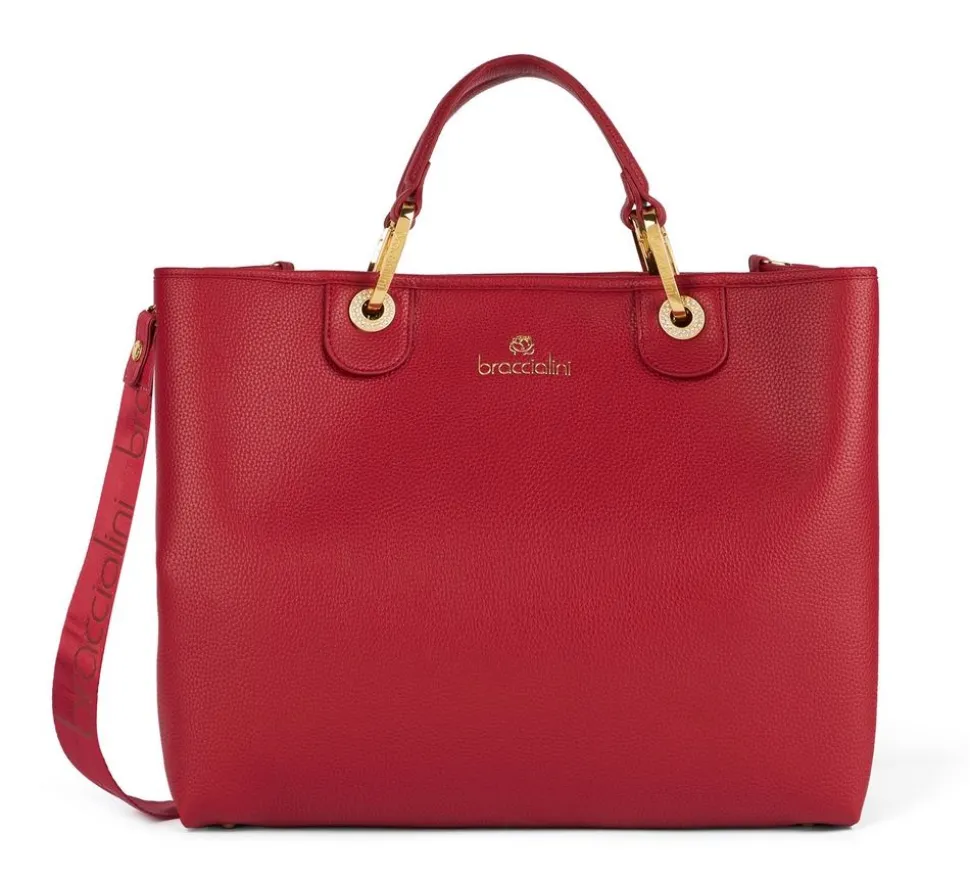 Cheap Braccialini Borsa a mano Beth Rossa Rosso