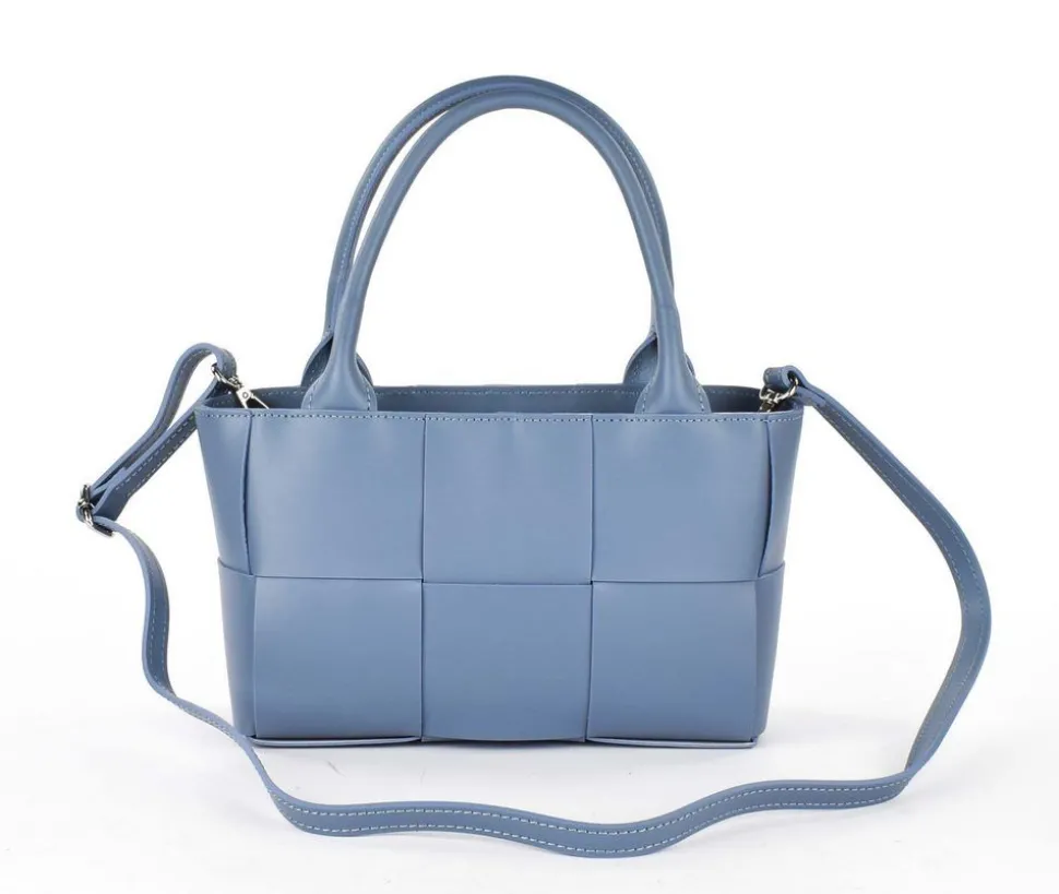 Clearance Pronto Moda Borsa a mano e tracolla 20124 Azzurro