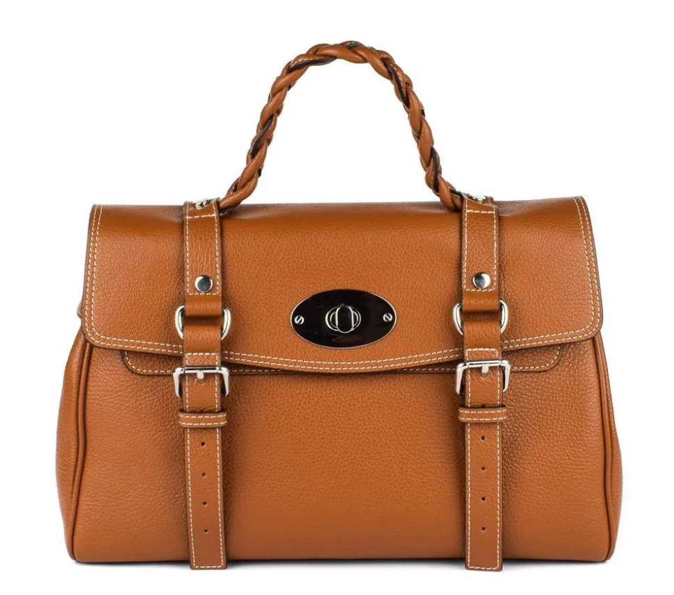 Best Sale Pronto Moda Borsa a mano e tracolla 20153 Cuoio