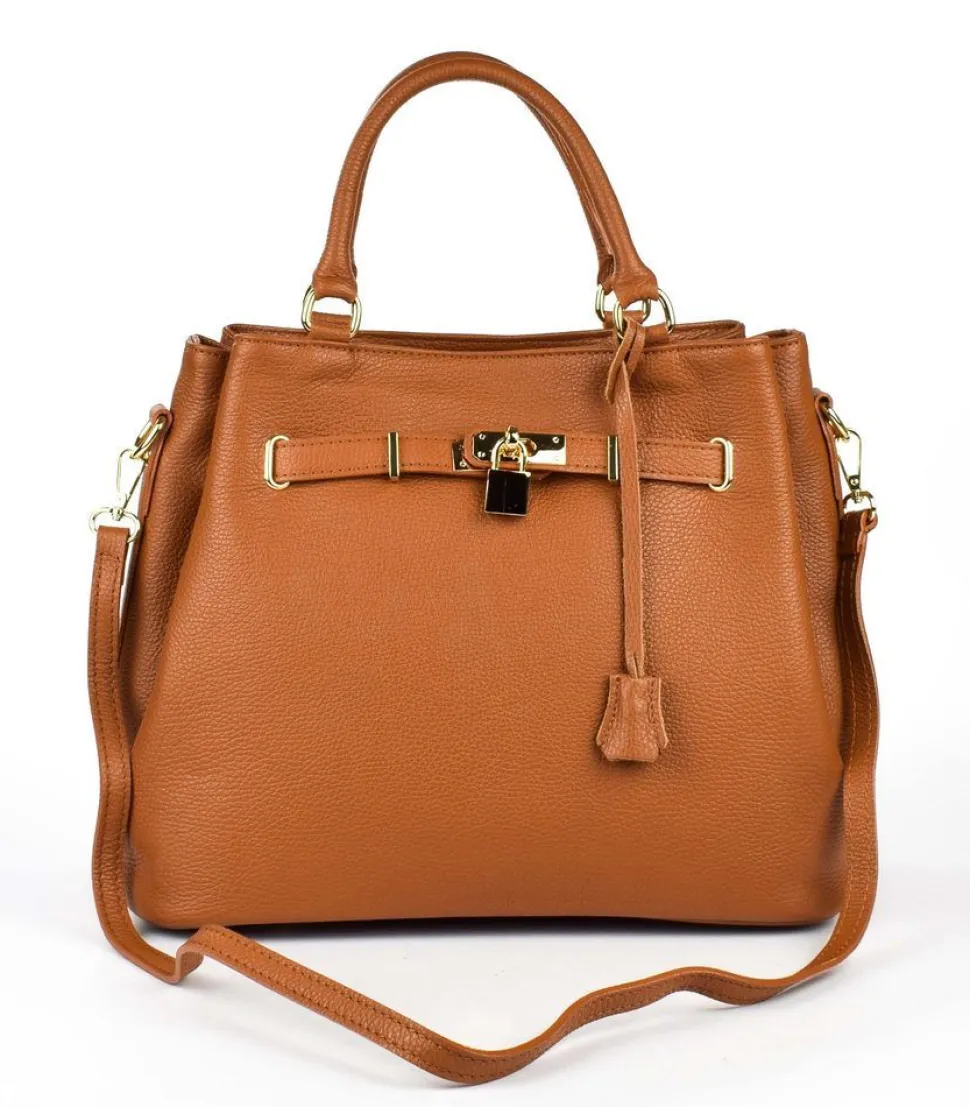 Clearance Pronto Moda Borsa a mano e tracolla 20111 Cuoio