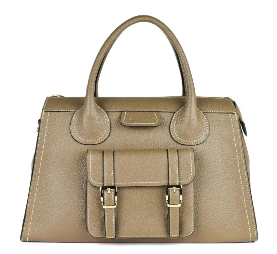 New Pronto Moda Borsa a mano e tracolla 20152 Ecru