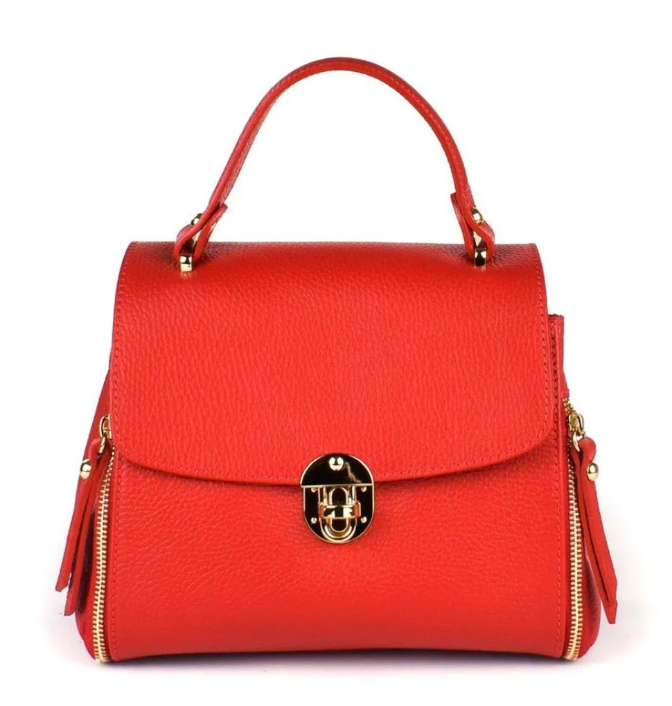 Outlet Pronto Moda Borsa a mano e tracolla 20146 Rosso