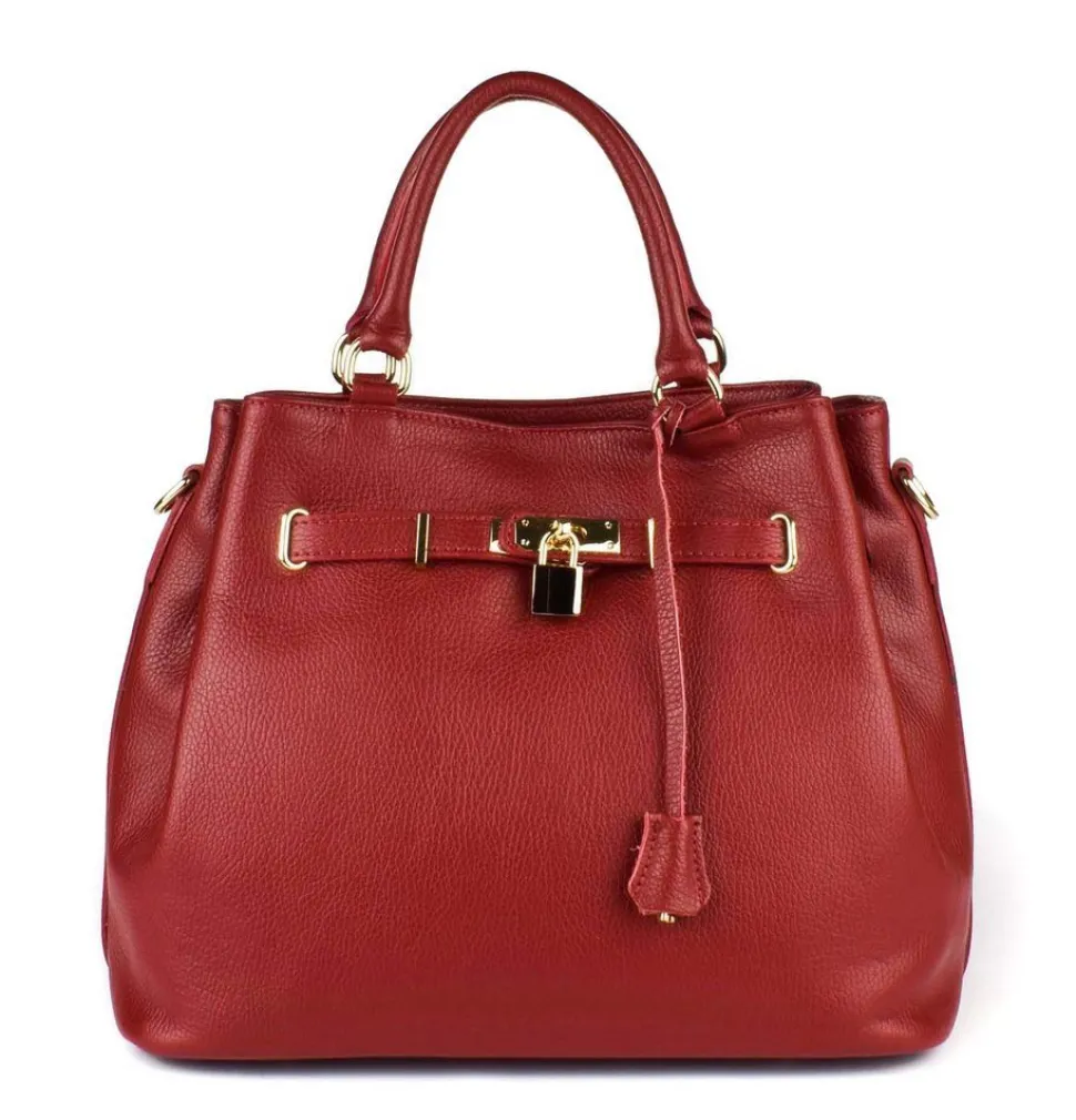 Fashion Pronto Moda Borsa a mano e tracolla 20111 Rosso