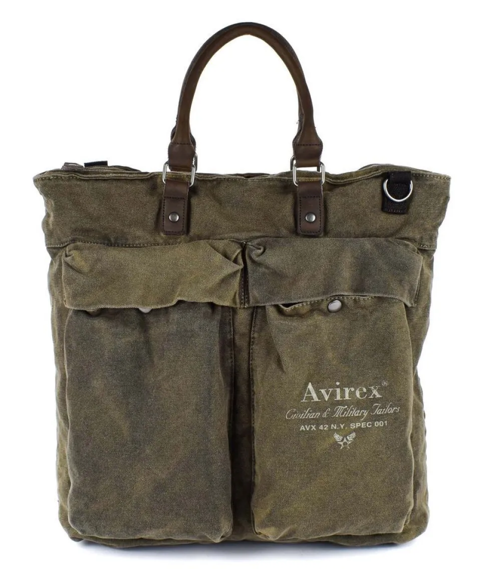 Sale Avirex Borsa a mano e tracolla 140506 NaturalGreen