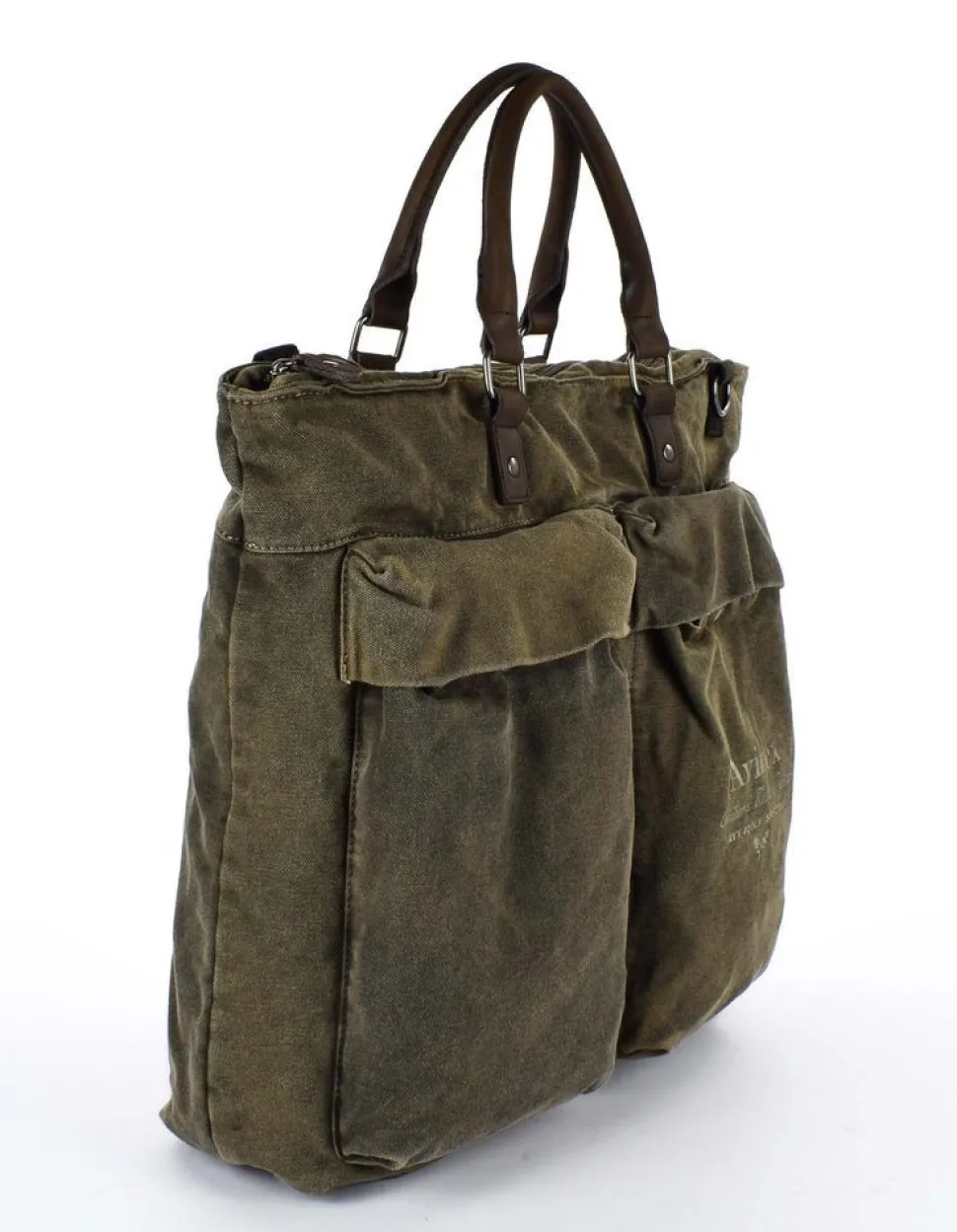 Sale Avirex Borsa a mano e tracolla 140506 NaturalGreen