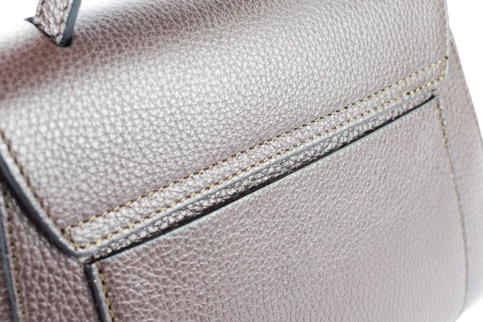 Discount Pronto Moda Borsa a mano e tracolla in pelle 20017 Moro