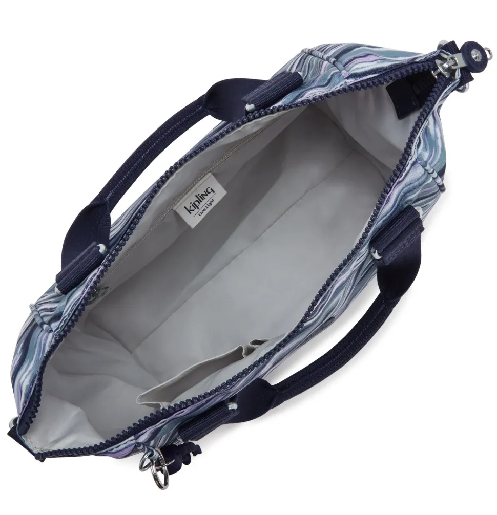 Outlet Kipling Borsa a mano e tracolla Amiel Brush Stripes BrushStripes