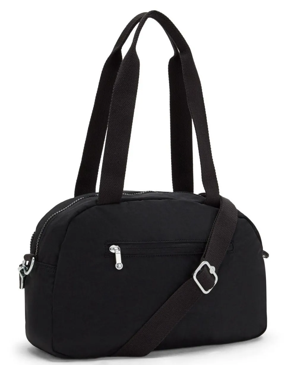 Fashion Kipling Borsa a mano e tracolla Cool Defea Black Noir BlackNoir
