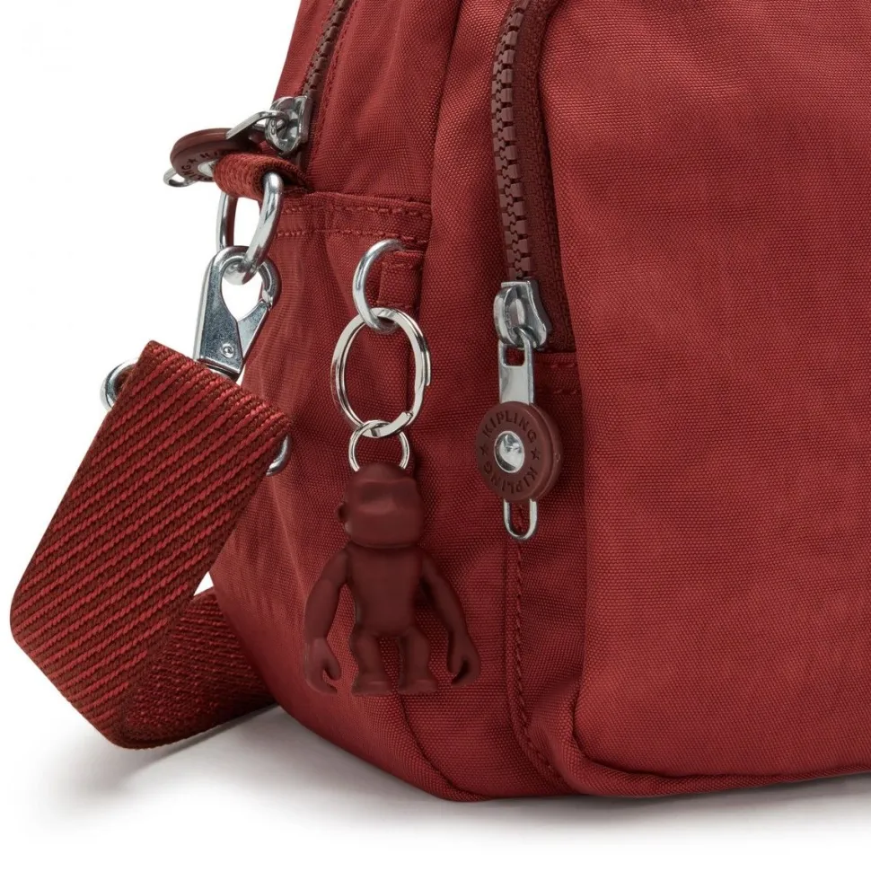 Clearance Kipling Borsa a mano e tracolla Cool Defea Dusty Carmine DustyCarmine