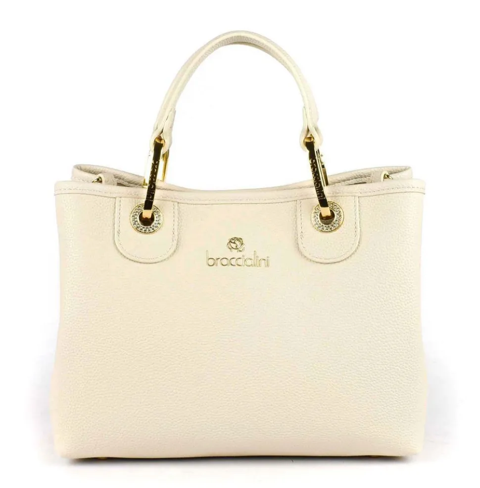 Fashion Braccialini Borsa a mano piccola Beth Beige