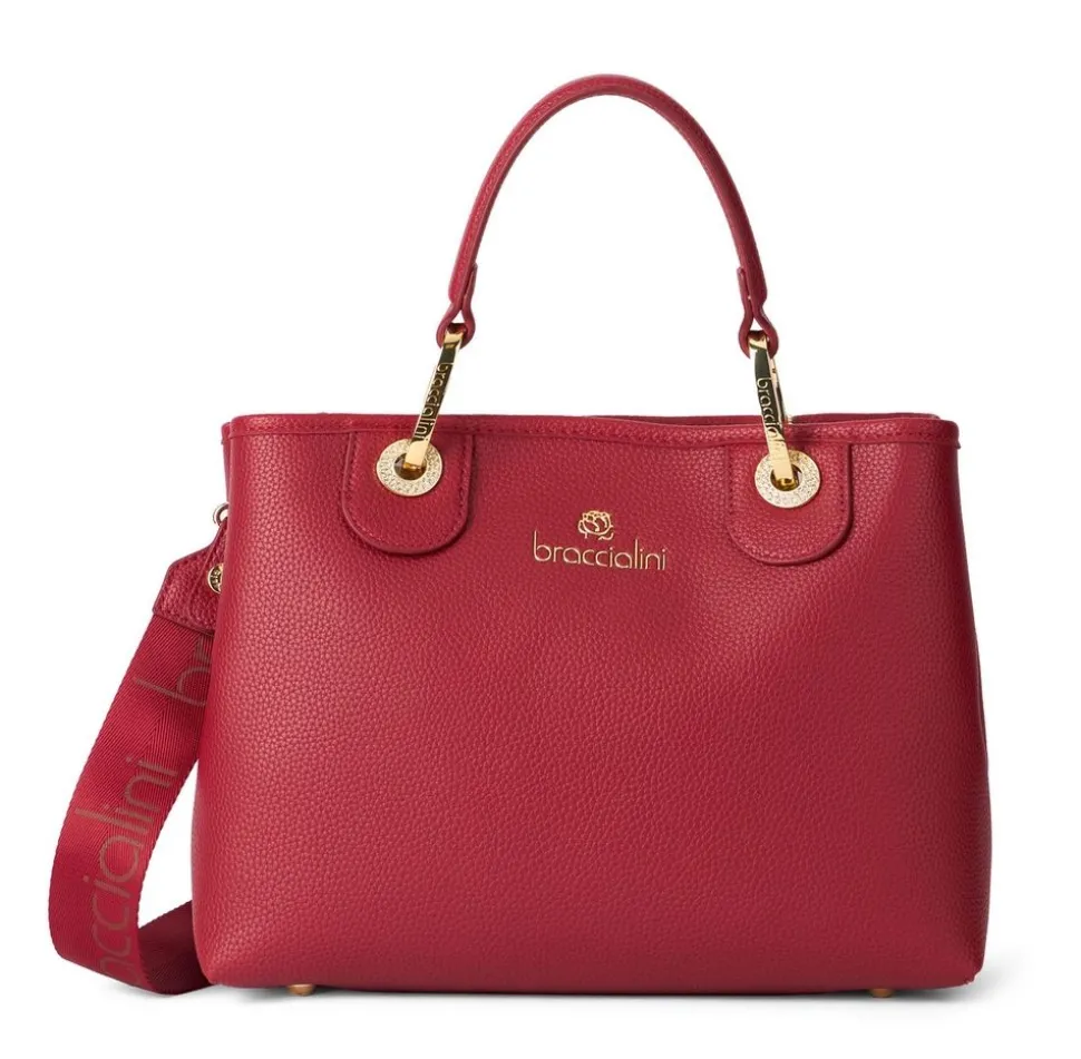 Cheap Braccialini Borsa a mano piccola Beth Rossa Rosso