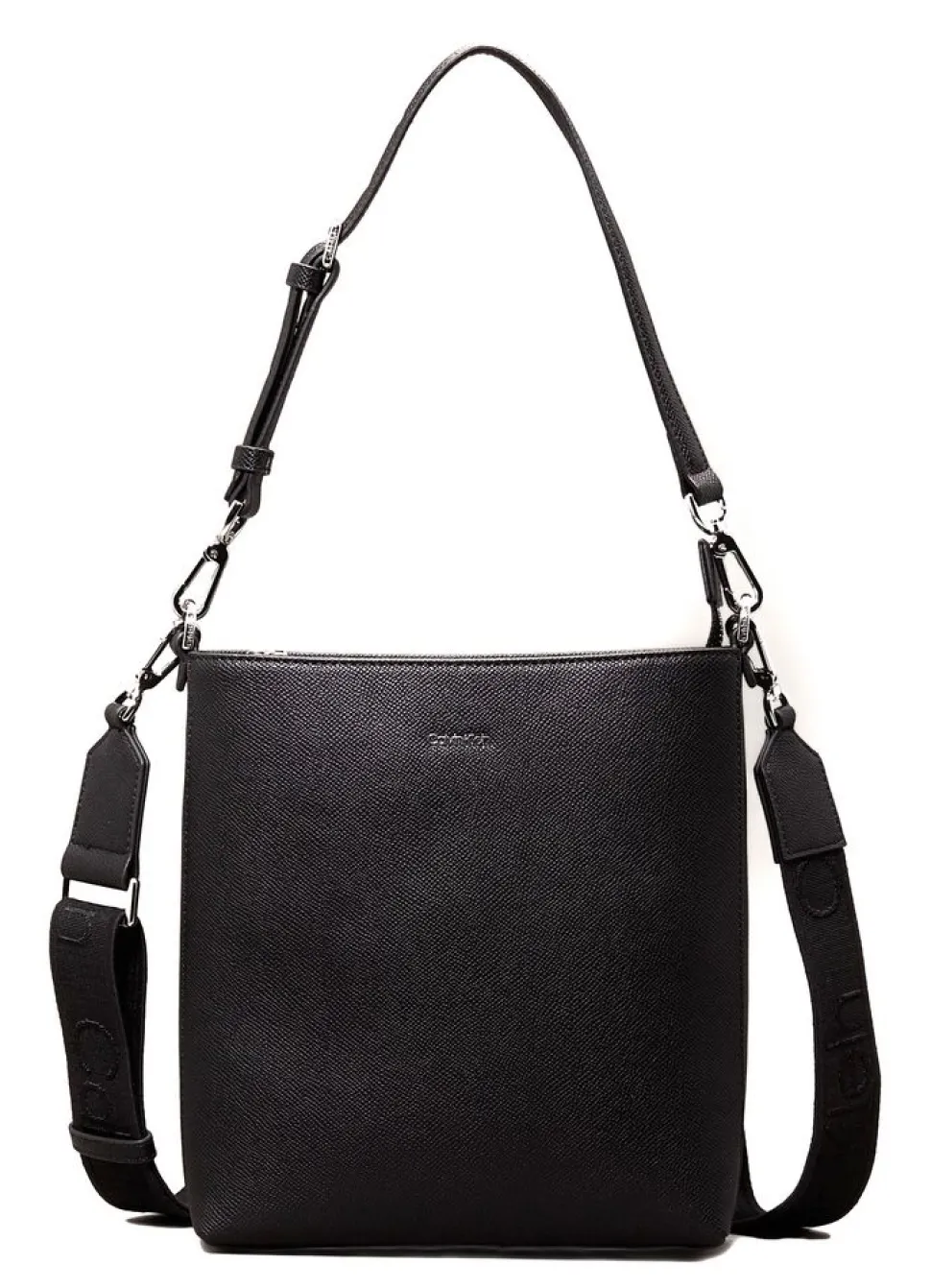 Cheap Calvin Klein Borsa a secchiello Nera