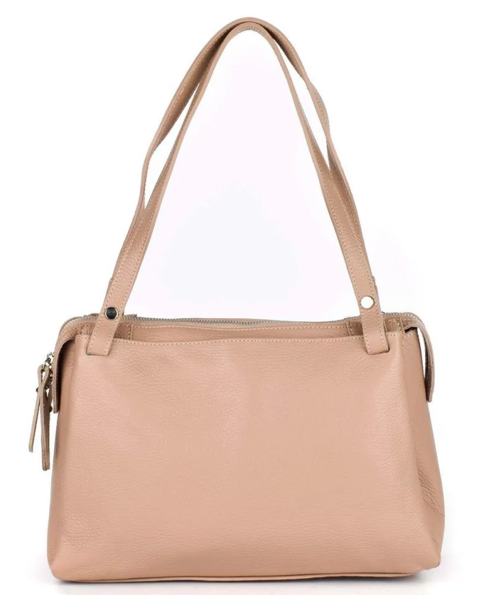 Best Sale Pronto Moda Borsa a spalla 20099 Cipria