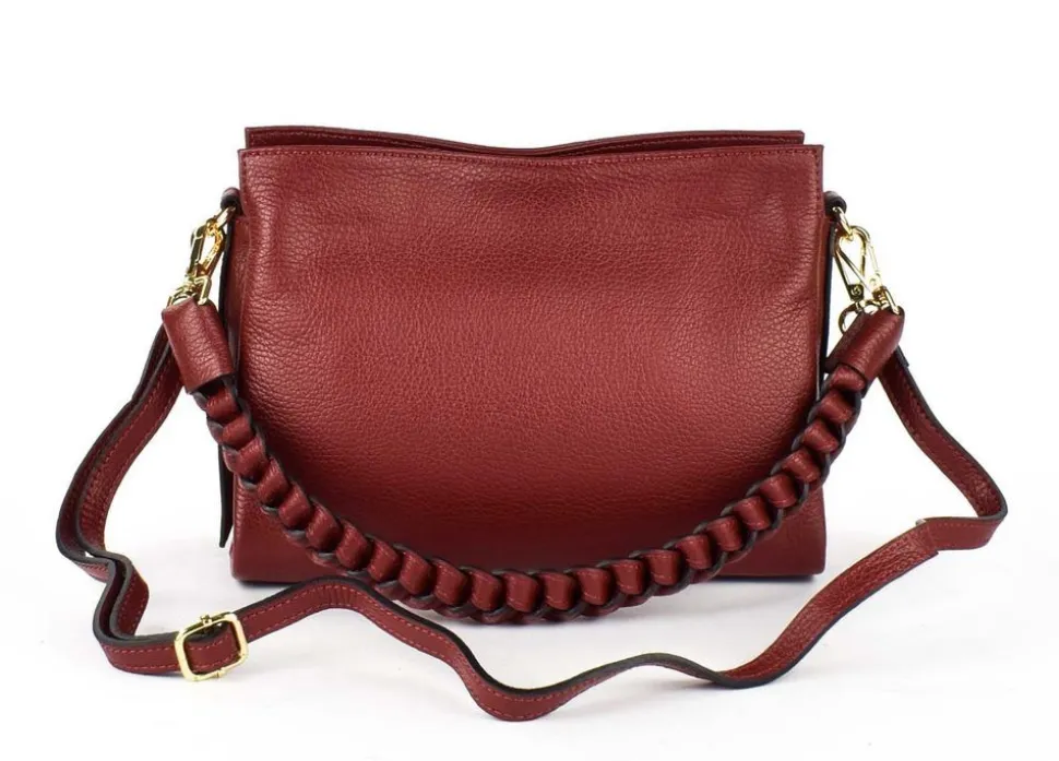 Flash Sale Pronto Moda Borsa a spalla e tracolla 20121 Bordeaux