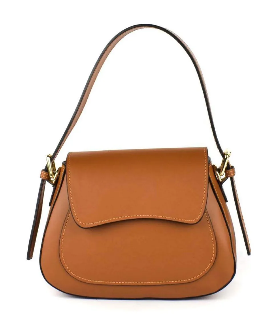 Flash Sale Pronto Moda Borsa a spalla e tracolla 20134 Cuoio