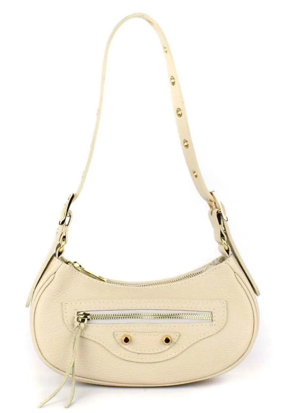 Shop Pronto Moda Borsa a spalla e tracolla 20132 Nero Beige