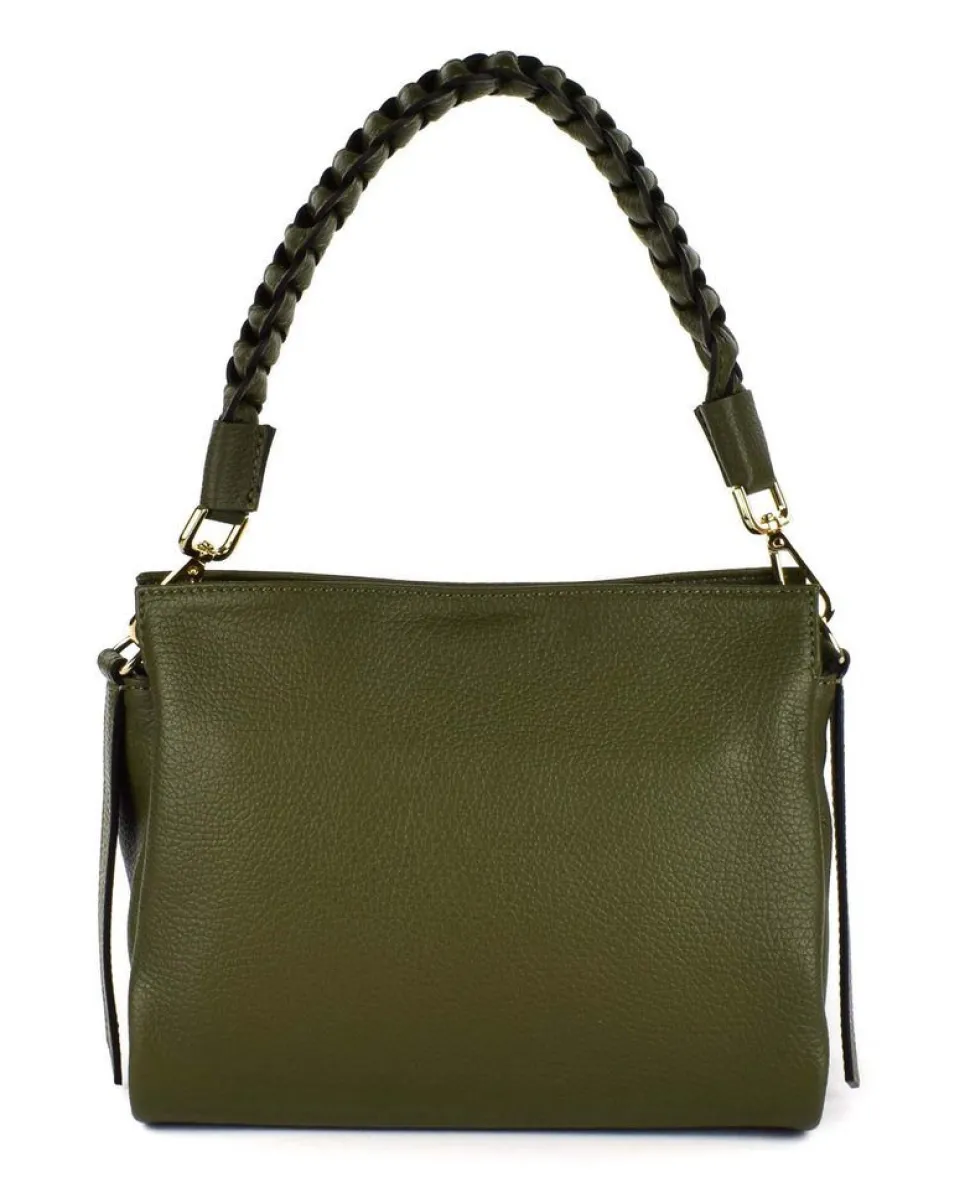 Flash Sale Pronto Moda Borsa a spalla e tracolla 20121 Verde