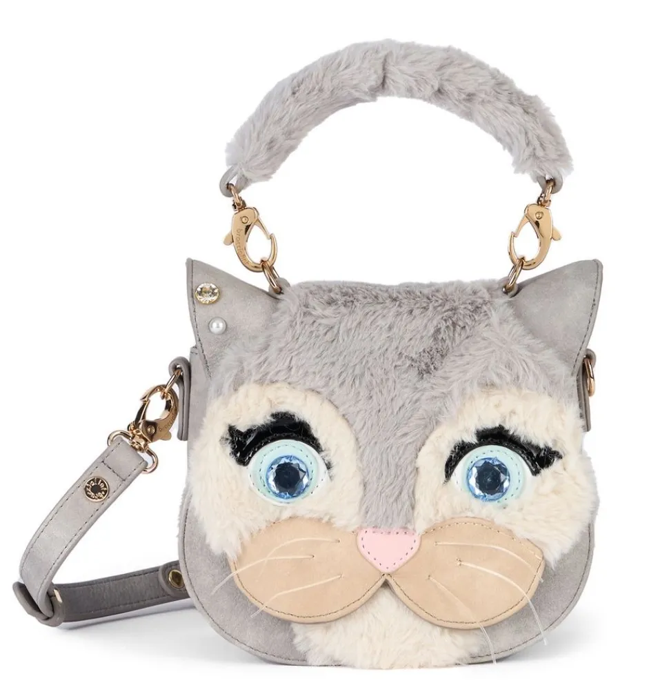 New Braccialini Borsa a spalla e tracolla Shape Cat Gattino