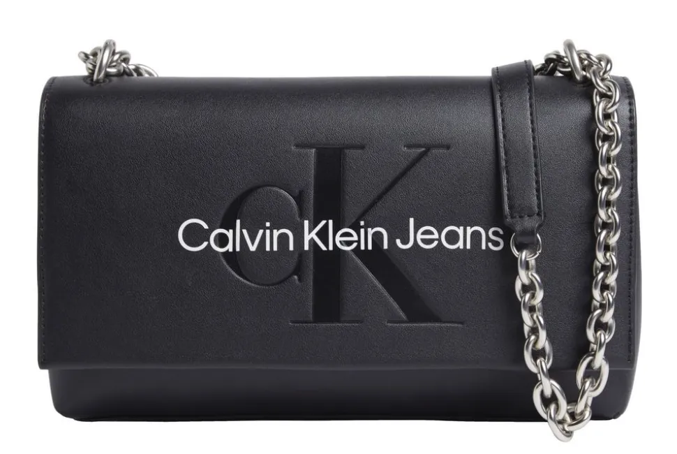 Cheap Calvin Klein Borsa a spalla e tracolla Nera Nero