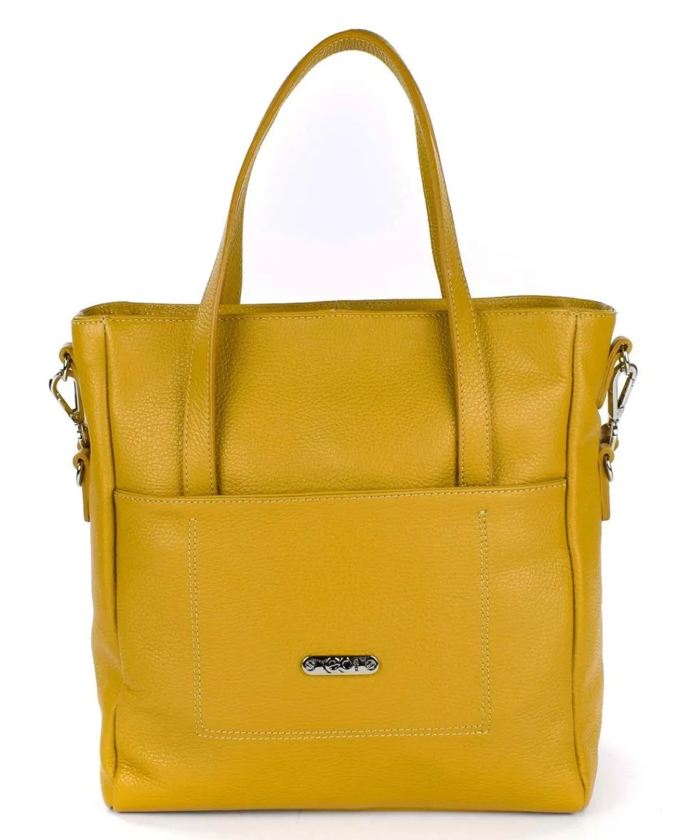 Outlet Emporio Cattani Borsa a spalla e tracolla EC Venezia 02 Senape