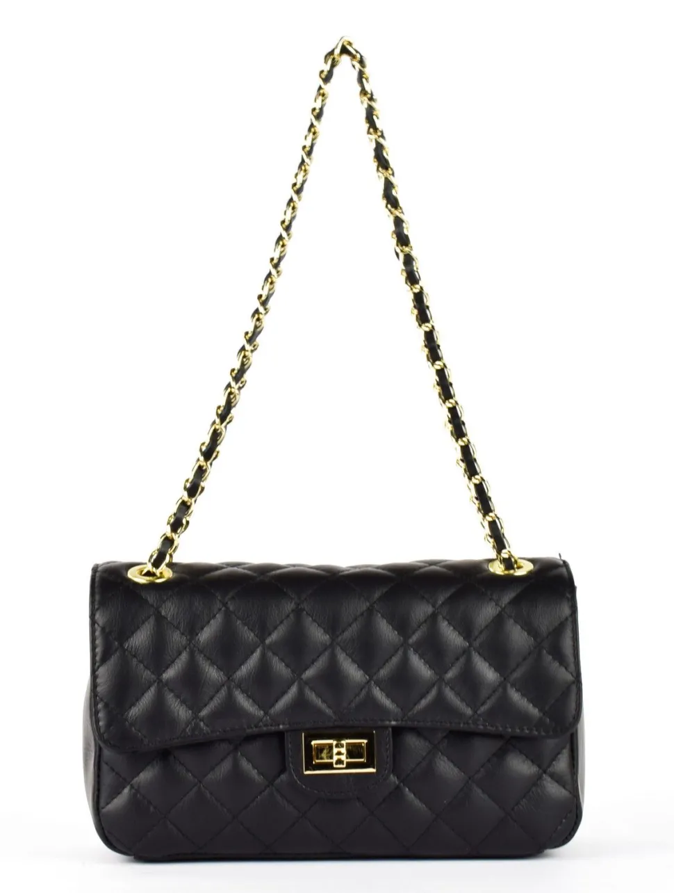 Discount Pronto Moda Borsa a spalla e tracolla in pelle BP25 Nero