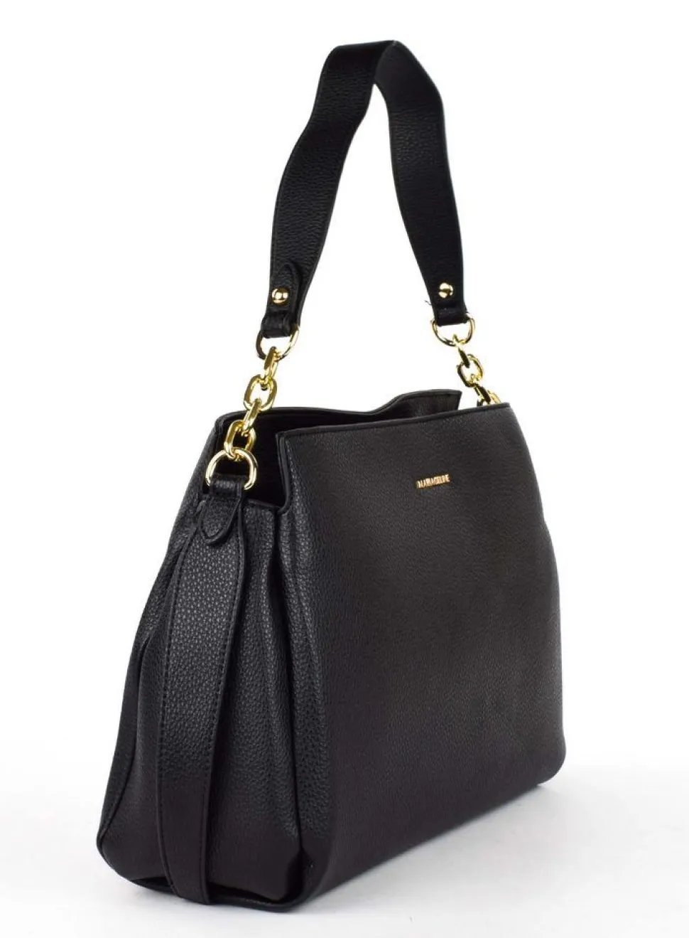 Cheap Maria Celine Borsa a spalla e tracolla Holly 03 Nera Nero