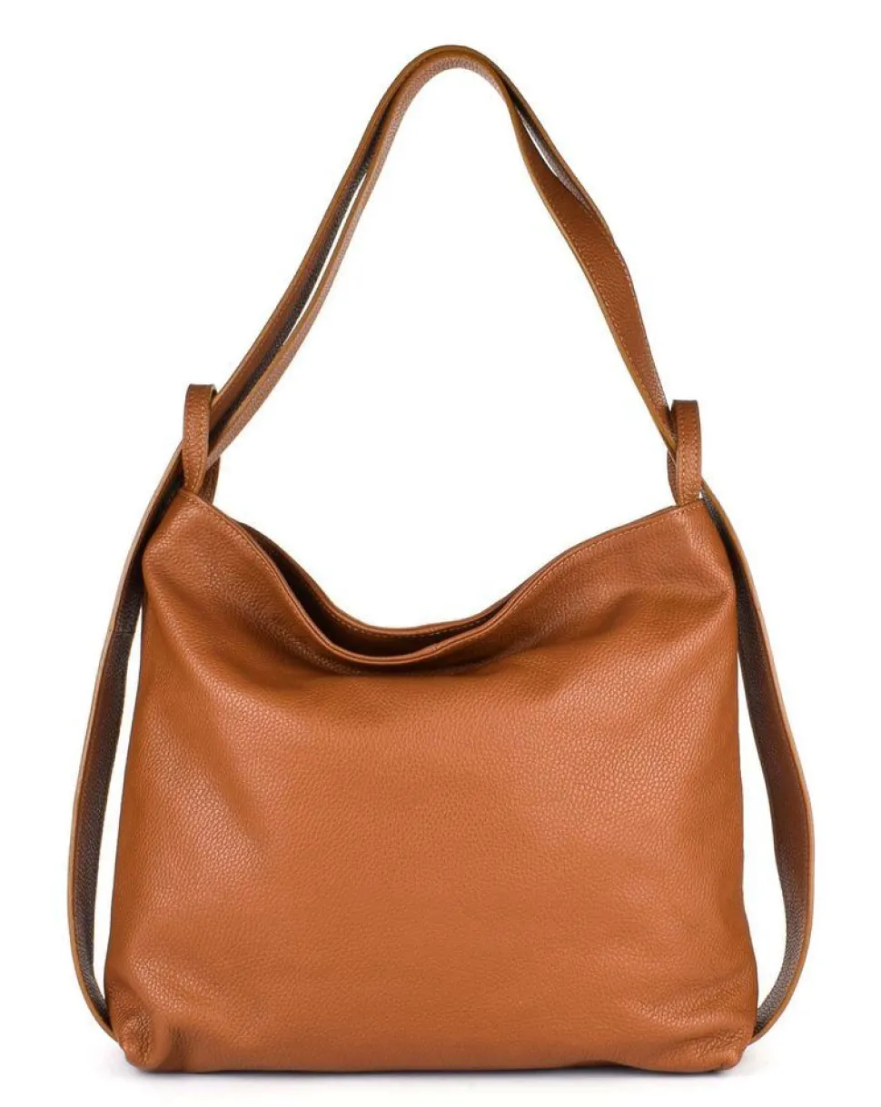 Online Pronto Moda Borsa a spalla e zaino 20141 Cuoio