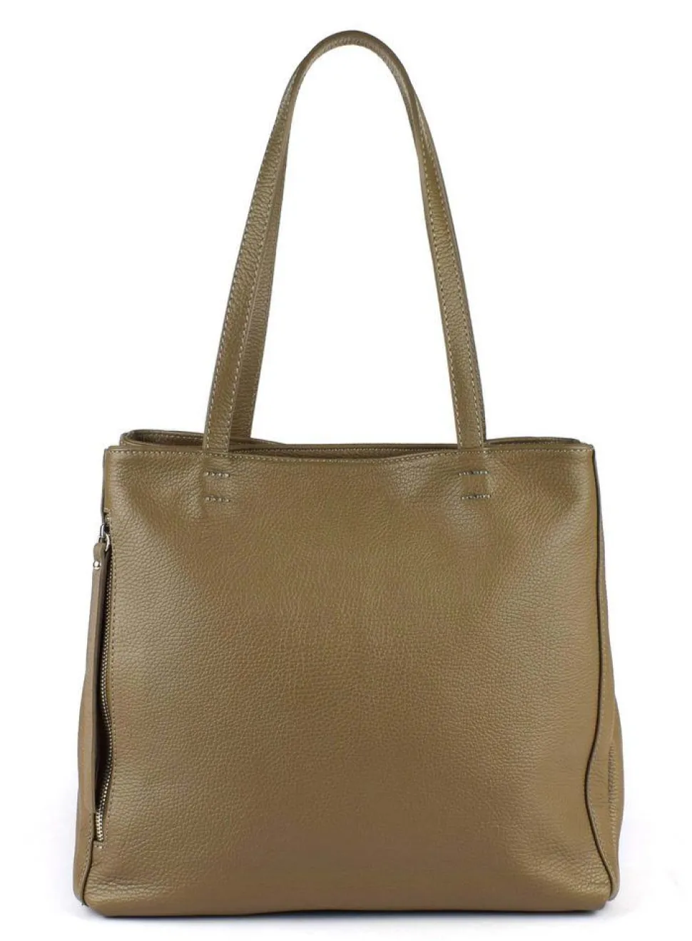 Sale Pronto Moda Borsa a spalla in pelle 20051 Taupe