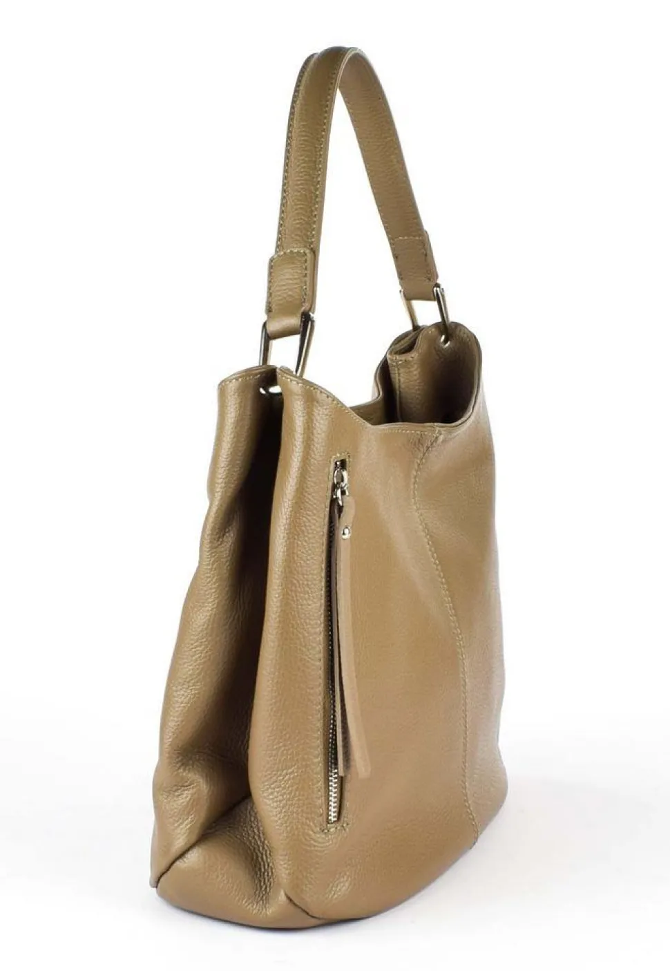 Clearance Pronto Moda Borsa a spalla in pelle 20052 Taupe