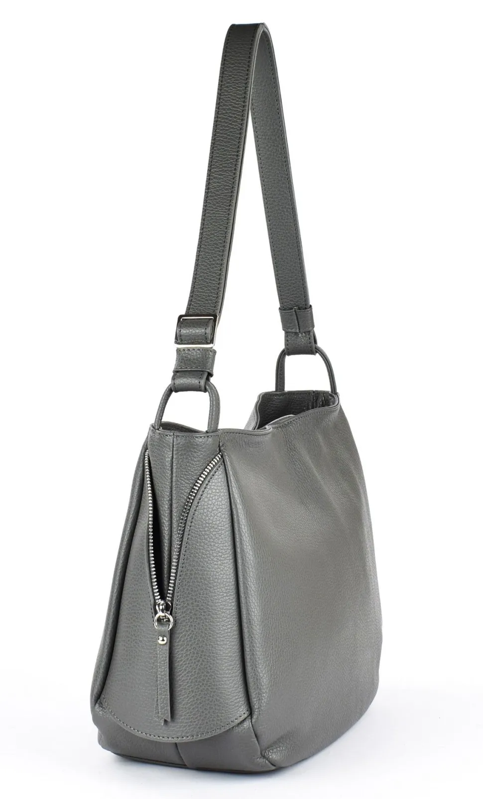 Online Pronto Moda Borsa a tracolla 20089 Grigia Grigio