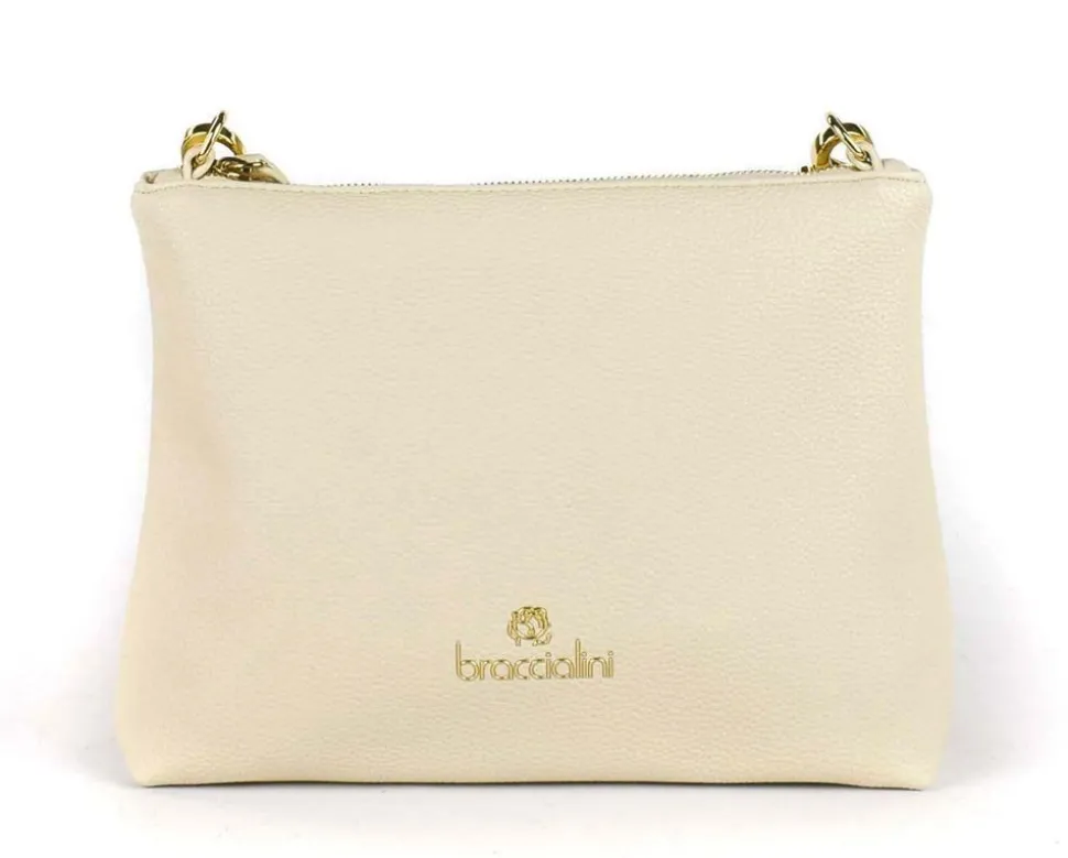 Hot Braccialini Borsa a tracolla Beth Beige