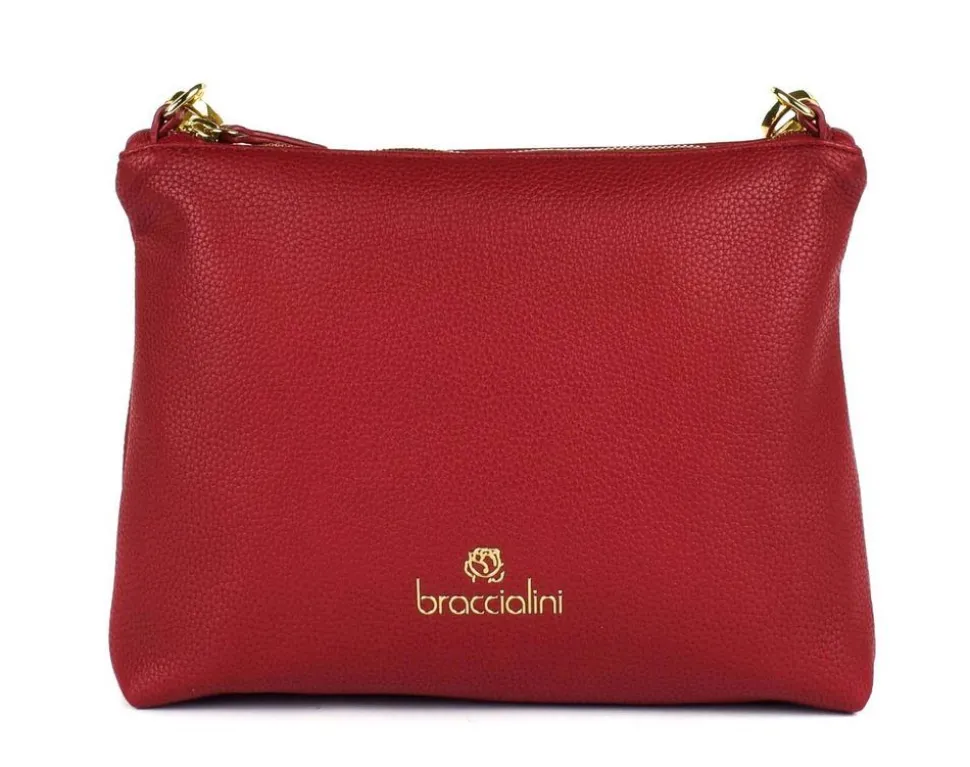 Hot Braccialini Borsa a tracolla Beth Rossa Rosso