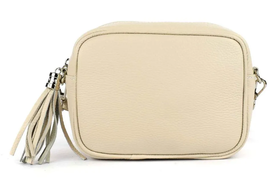 Store Pronto Moda Borsa a tracolla in pelle 20102 Beige