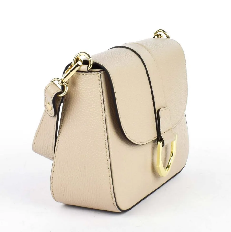 Shop Pronto Moda Borsa a tracolla in pelle 20158 Beige