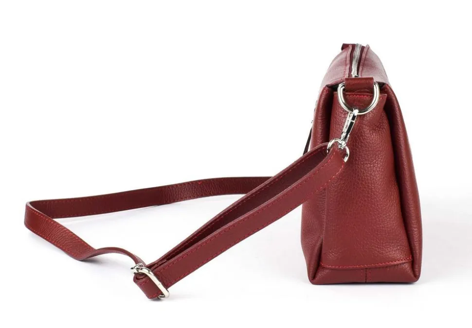 Flash Sale Pronto Moda Borsa a tracolla in pelle 20103 Bordeaux