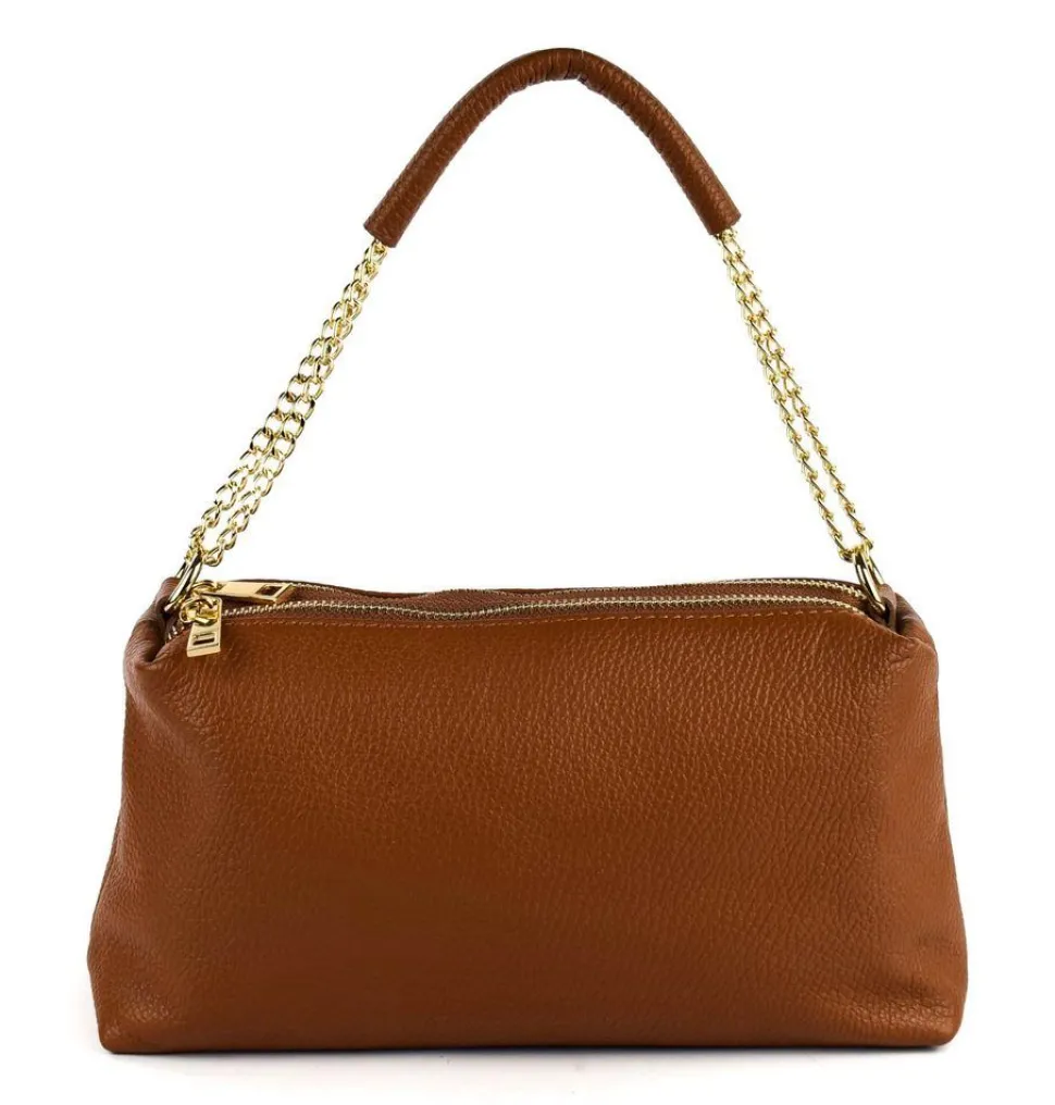 Cheap Pronto Moda Borsa a tracolla in pelle 20169 Cuoio