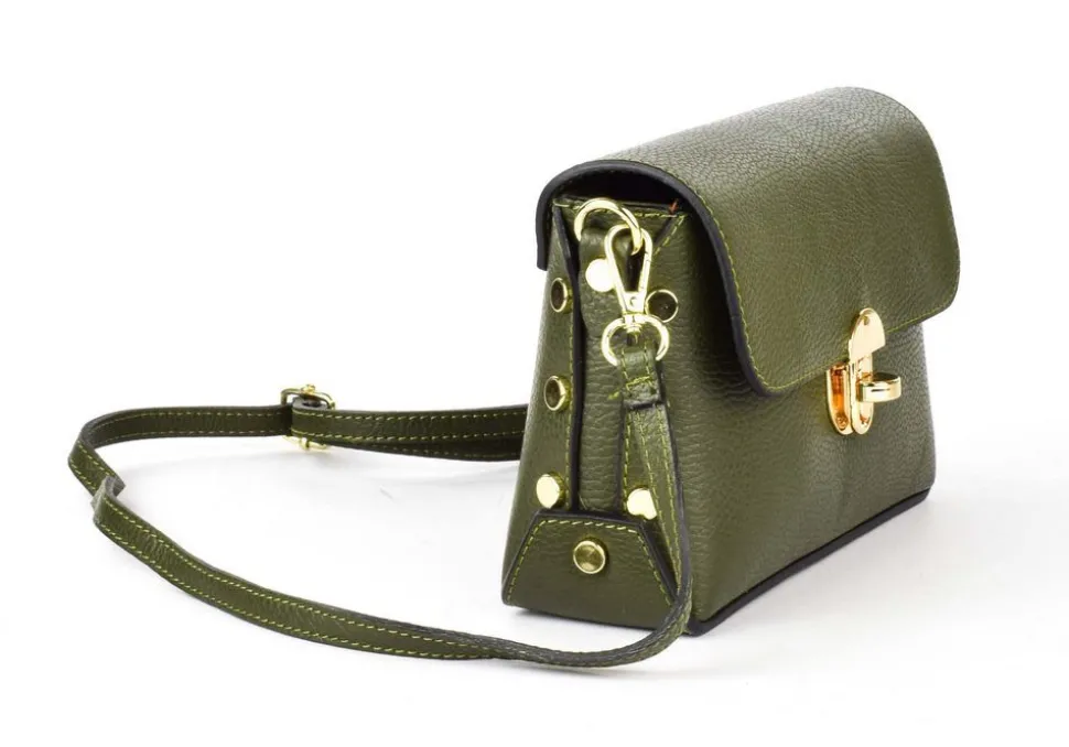 borsa_a_tracolla_in_pelle__verde_2-1.webp Best Sale Pronto Moda Borsa a tracolla in pelle 20001 Verde