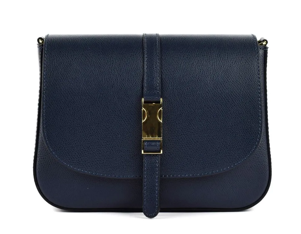 Store Pronto Moda Borsa a tracolla in pelle BP30 Blu