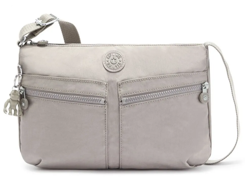 Cheap Kipling Borsa a tracolla Izellah Grey Gris GreyGris