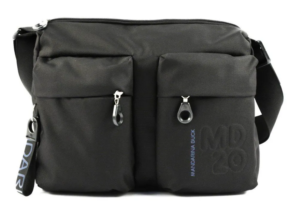 New Mandarina Duck Borsa a tracolla MD20 MTT5 Nera Black