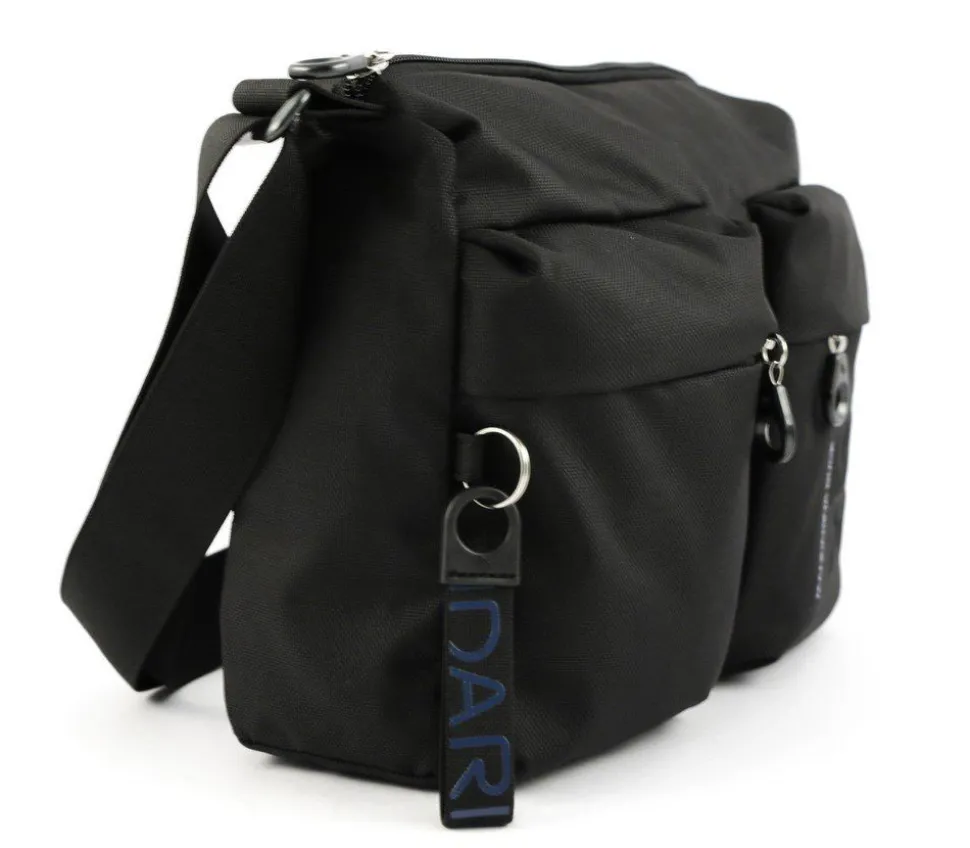 New Mandarina Duck Borsa a tracolla MD20 MTT5 Nera Black