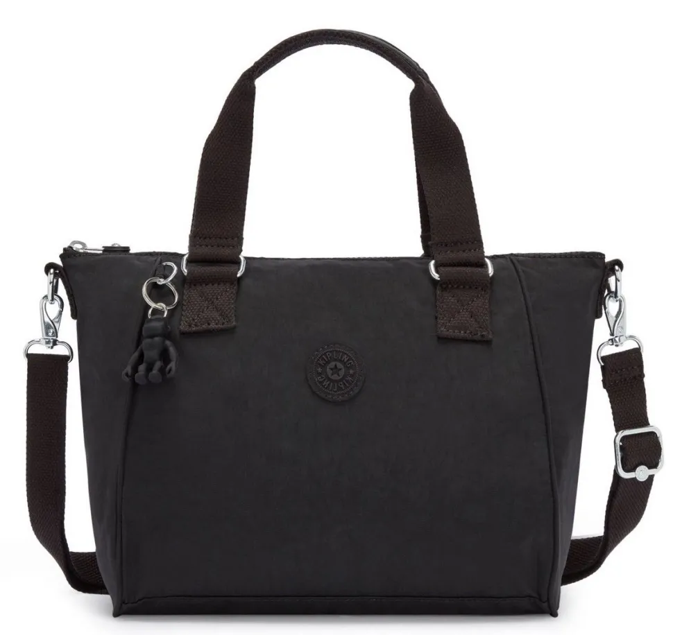 Sale Kipling Borsa con tracolla Amiel Black Noir BlackNoir