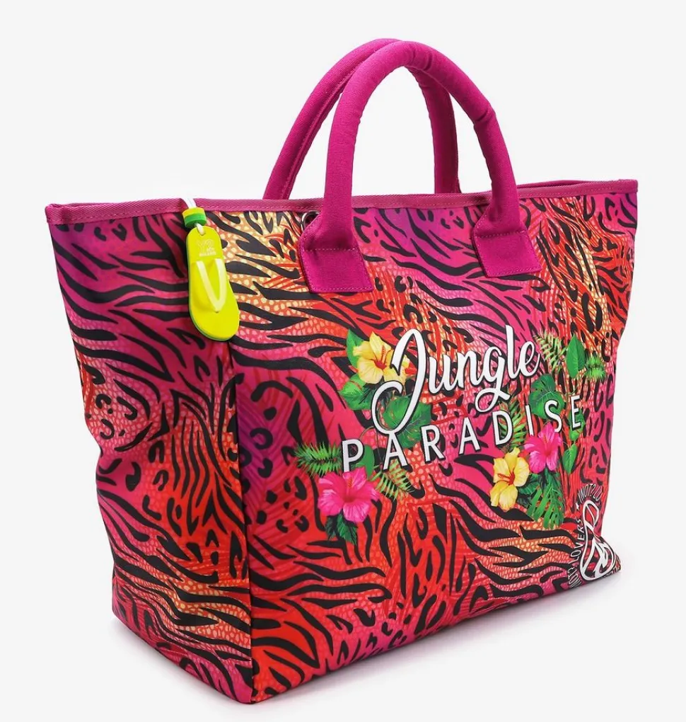 Cheap Ynot Borsa da mare ? Jungle Paradise 005 Fuxia