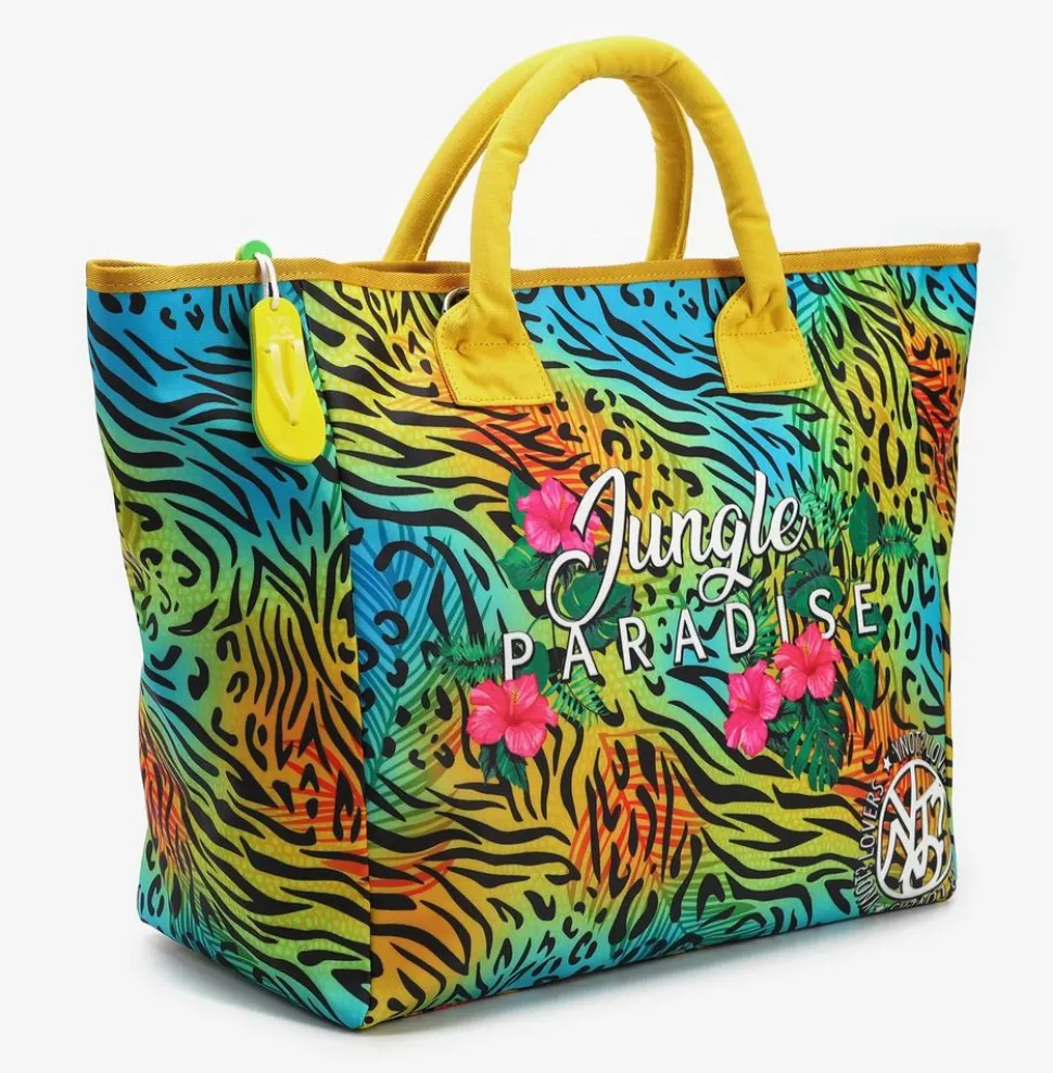 Cheap Ynot Borsa da mare ? Jungle Paradise 005 Yellow