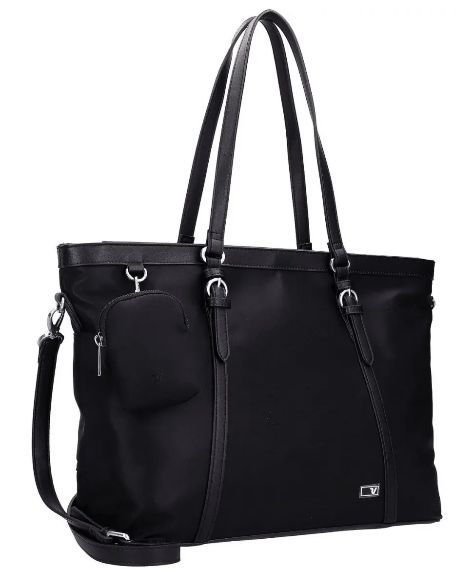 Cheap Roncato Borsa donna shopper Solaris 2752 Nero