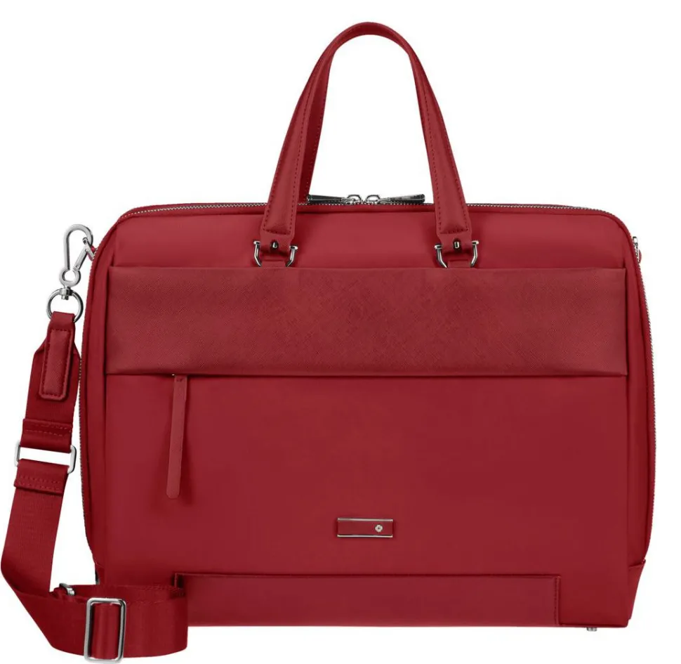 Clearance Samsonite Borsa lavoro donna 15,6" Zalia 3.0 Rossa Rosso